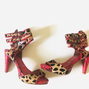 Jeffey Campbell scrappy heels